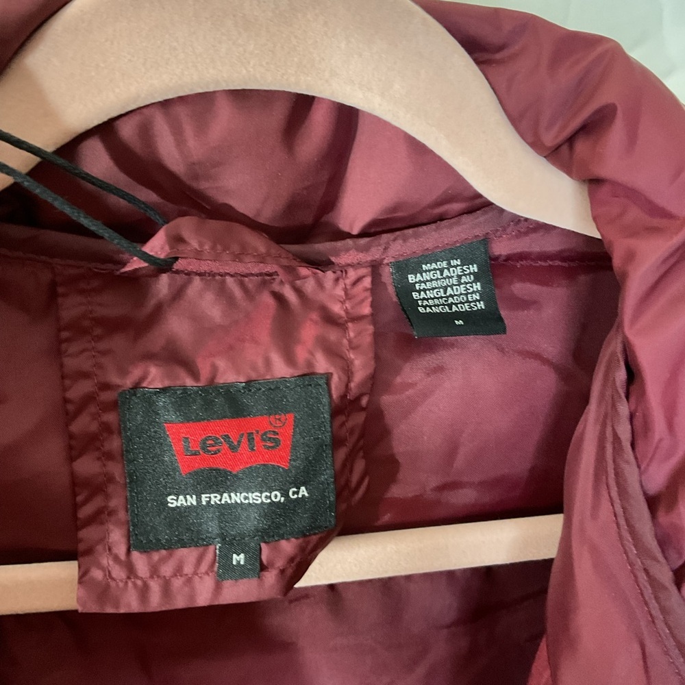 Levi's Maroon Jacket - Picture 4 of 12